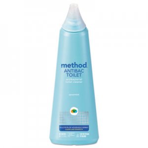 Method Antibacterial Toilet Cleaner, Spearmint, 24 oz Bottle MTH01221 01221