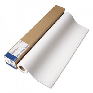 Epson Professional Media Metallic Photo Paper Glossy, White, 16" x 100 ft Roll EPSS045585 S045585