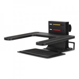 Kensington Adjustable Laptop Stand, 10" x 12.5" x 3" to 7", Black, Supports 7 lbs KMW60726 K60726WW