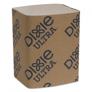 Dixie Ultra Interfold Napkin Refills 2-Ply, 6.5 x 5 Folded, Brown, 6,000/Carton GPC32019 32019