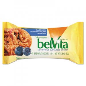 Nabisco belVita Breakfast Biscuits, Blueberry, 1.76 oz Pack CDB02908BX 00 44000 02909 00