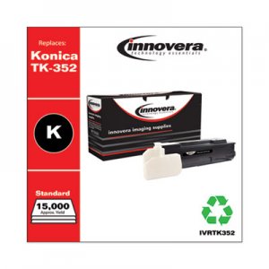 Innovera Remanufactured Black Toner, Replacement for Kyocera TK-352, 15,000 Page-Yield IVRTK352
