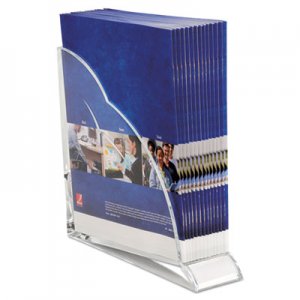 Swingline Stratus Acrylic Magazine Rack, 3 1/2 x 10 1/4 x 10 1/2, Clear SWI10133 S7010133