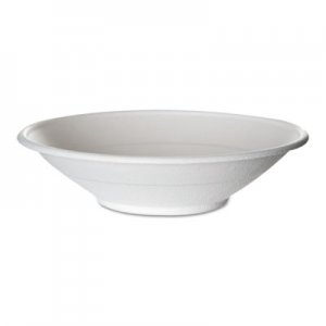 Eco-Products Renewable and Compostable Sugarcane Bowls - 24 oz, 50/Packs, 8 Packs/Carton ECOEPBL24 EP-BL24