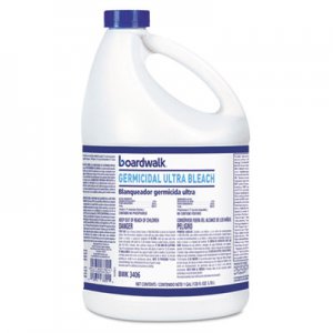 Boardwalk Ultra Germicidal Bleach, 1 gal Bottle, 6/Carton BWK3406 11007195044