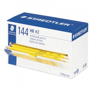 Staedtler Woodcase Pencil, HB (#2), Black Lead, Yellow Barrel, 144/Pack STD13247C144A6 13247C144A TH