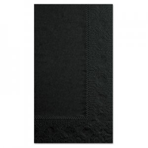 Hoffmaster Dinner Napkins, 2-Ply, 15 x 17, Black, 1000/Carton HFM180513 180513