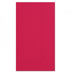 Hoffmaster Dinner Napkins, 2-Ply, 15 x 17, Red, 1000/Carton HFM180511 180511