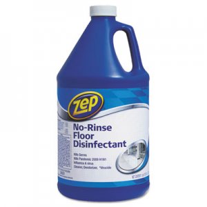 Zep Commercial No-Rinse Floor Disinfectant, 1 gal Bottle ZPEZUNRS128EA ZUNRS128
