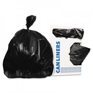 Heritage Low-Density Can Liners, 20-30 gal, 0.9 mil, 30 x 36, Black, 200/Carton HERH6036TK H6036TK