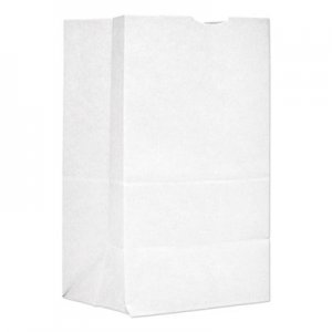 Genpak Grocery Paper Bags, 40 lbs Capacity, #20 Squat, 8.25"w x 5.94"d x 13.38"h