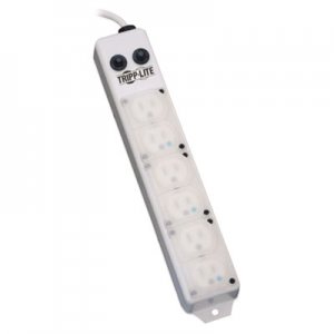 Tripp Lite Medical-Grade Power Strip for Patient-Care Vicinity, 6 Outlets, 15 ft Cord TRPPS615HGOEM PS-615-HG-OEM
