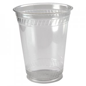 Fabri-Kal Greenware Cold Drink Cups, 16oz, Clear, 50/Sleeve, 20 Sleeves/Carton FABGC16S 9509106