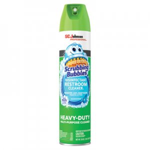 Scrubbing Bubbles Disinfectant Restroom Cleaner II, Rain Shower Scent, 25 oz Aerosol Spray SJN313358EA 313358EA