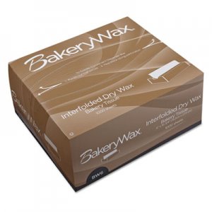 Bagcraft EcoCraft Interfolded Dry Wax Bakery Tissue,6 x 10 3/4, White,1000/Box,10 Box/CT BGC010006 P010006