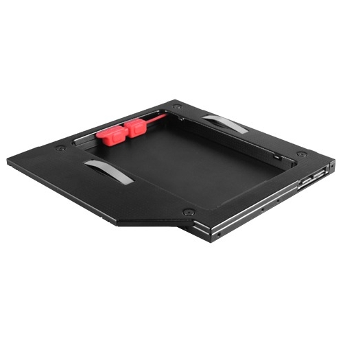 Vantec SSD/HDD Aluminum Caddy for 9.5mm ODD Laptop Drive Bay MRK-HC95A-BK