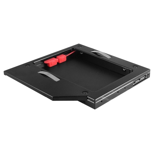 Vantec SSD/HDD Aluminum Caddy for 12.7mm ODD Laptop Drive Bay MRK-HC127A-BK