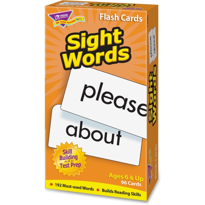 Trend Sight Words Skill Drill Flash Cards 53003 TEP53003