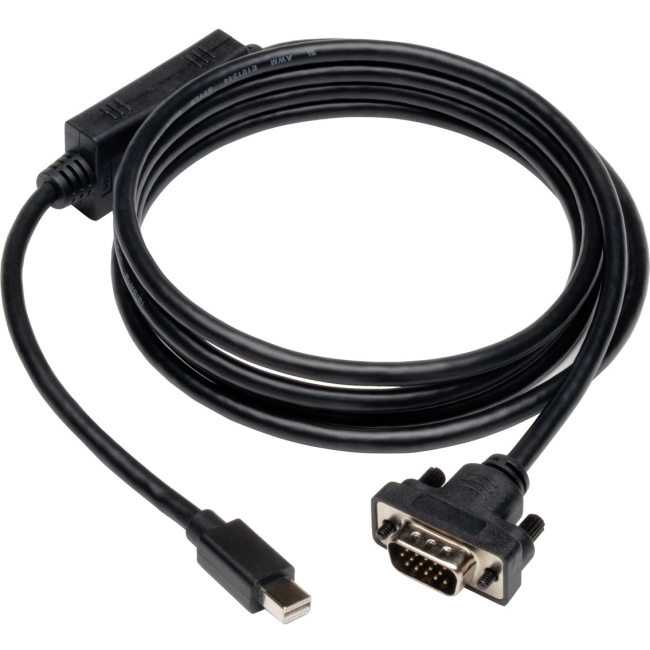 Tripp Lite Mini DisplayPort 1.2 to VGA Active Adapter Cable, 6 ft P586-006-VGA-V2