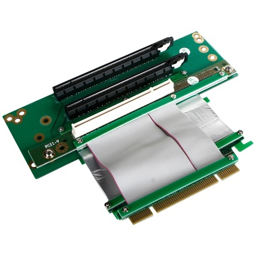 iStarUSA 2 PCIe x16 and 1 PCI Riser Card DD-643661