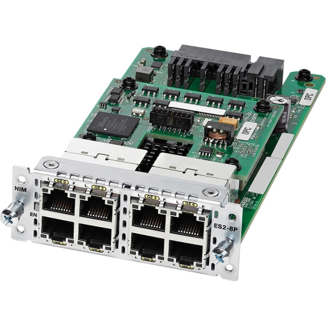 Cisco 4-Port Gigabit Ethernet Switch NIM NIM-ES2-4