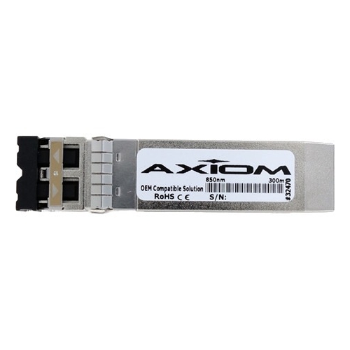 Axiom 10GBASE-SR/1000BASE-SX Dual Rate SFP+ SFP10GSRMFIN-AX