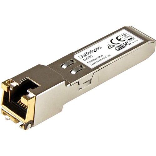 StarTech.com Gigabit RJ45 Copper SFP Transceiver Module - Cisco GLC-T Compatible GLCTST