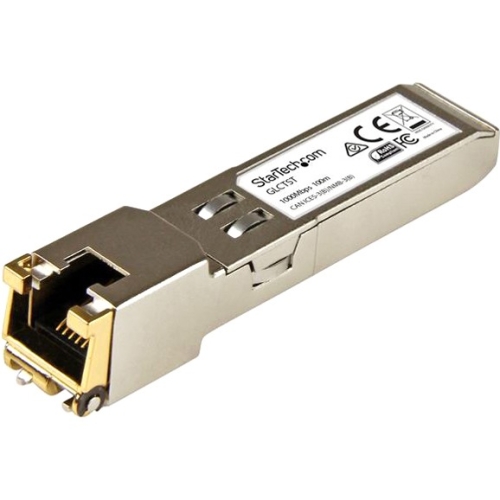 StarTech.com Gigabit RJ45 Copper SFP Transceiver Module - Cisco GLC-T Compatible - 10 Pack GLCT10PKST