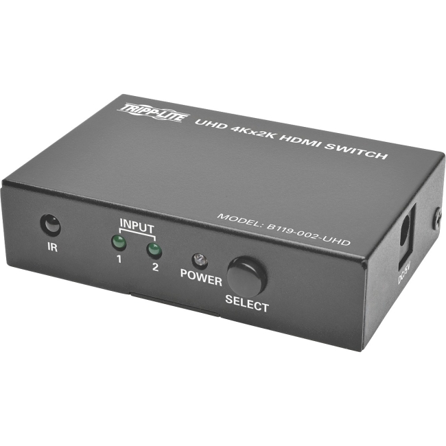 Tripp Lite 2-Port HDMI Switch B119-002-UHD