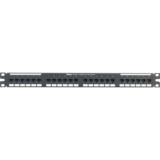 Panduit Flush Mount Category 5e Patch Panel NK5EPPG24Y