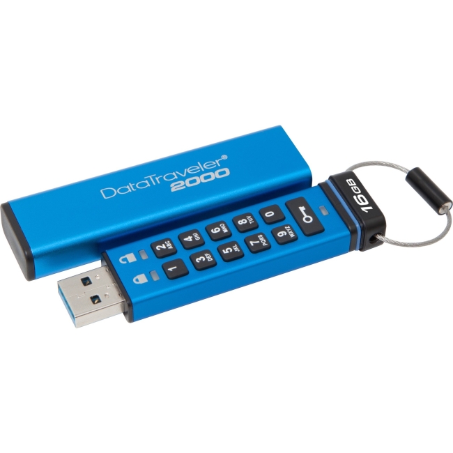 Kingston 16GB DataTraveler 2000 USB 3.1 Flash Drive DT2000/16GB
