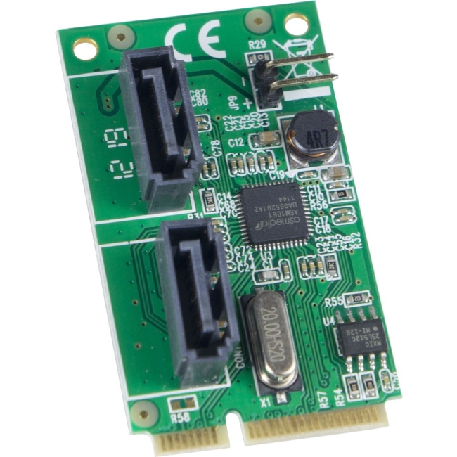 SYBA Multimedia Mini PCI-Express SATA Controller Card SD-MPE40056