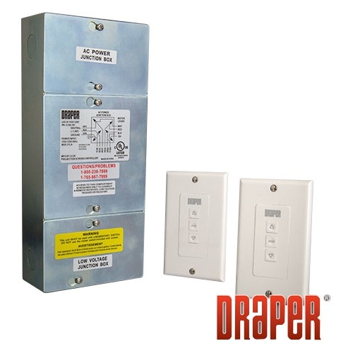 Draper Low Voltage Control with 2 Switches LVC-IV, 2 LVC-S 121224