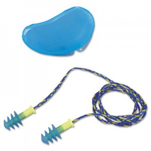 Howard Leight by Honeywell FUS30 HP Fusion Multiple-Use Earplugs, Reg, 27NRR, Corded, BE/WE, 100 Pairs HOWFUS30HP FUS30-HP
