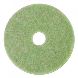 3M Low-Speed TopLine Autoscrubber Floor Pads 5000, 20" Diameter, Green/Amber, 5/Carton MMM18052 5000