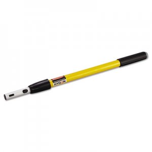 Rubbermaid Commercial HYGENE HYGEN Quick-Connect Extension Handle, 20-40", Yellow/Black RCPQ745 FGQ74500YL00