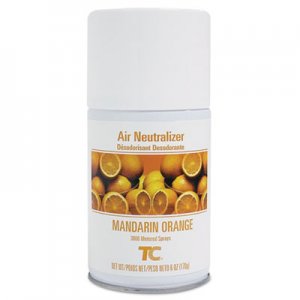 Rubbermaid Commercial TC Standard Aerosol Refill, Mandarin Orange, 6 oz, 12/Carton RCP401504 FG401504