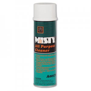 MISTY All-Purpose Cleaner, Mint Scent, 19 oz Aerosol Spray, 12/Carton AMR1001592 1001592