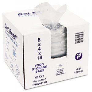 Ziploc Storage Bags, Quart, 48/Box (314469)