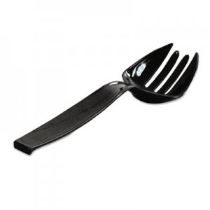 WNA Plastic Forks, 9 Inches, Black, 144/Case WNAA7FKBL WNA A7FKBL