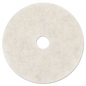 3M Ultra High-Speed Natural Blend Floor Burnishing Pads 3300, 20" Dia., White, 5/CT MMM18210 3300