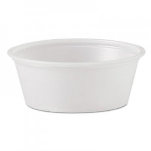 Dart Polystyrene Portion Cups, 1.5 oz, Translucent, 2,500/Carton DCCP150N P150N