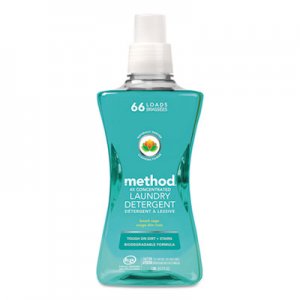 Method 4X Concentrated Laundry Detergent, Beach Sage, 53.5 oz Bottle MTH01489EA 01489EA