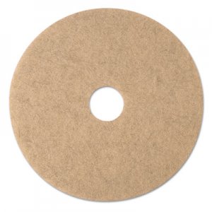 3M Ultra High-Speed Natural Blend Floor Burnishing Pads 3500, 20" Dia., Tan, 5/CT MMM19008 3500