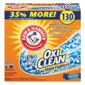 Arm & Hammer Power of OxiClean Powder Detergent, Fresh, 9.92 lb Box, 3/Carton CDC3320000108 33200-00108