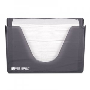 San Jamar Countertop Folded Towel Dispenser, 11 x 4.38 x 7, Black Pearl SJMT1720TBK T1720TBK