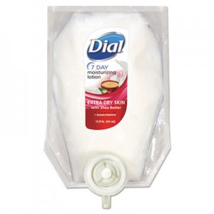 Dial Extra Dry 7-Day Moisturizing Lotion with Shea Butter, 15 oz Refill, 6/Carton DIA12260CT 17000122601