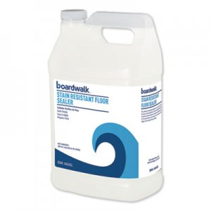 Boardwalk Stain Resistant Floor Sealer, 1 gal Bottle, 4/Carton BWK4404SL 115000-41ESSN