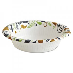 Boardwalk Deerfield Printed Paper Bowl, 12 oz, 125 Bowls/Pack, 8 Packs/Carton BWKDEER12BOWL