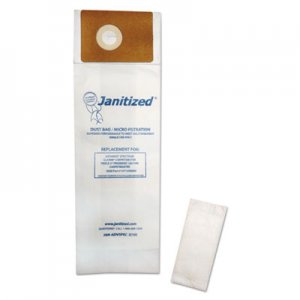 Janitized Vacuum Filter Bags Designed to Fit Advance Spectrum CarpetMaster, 100/Carton APCJANADVSPEC21 JAN-ADVSPEC-2(10)